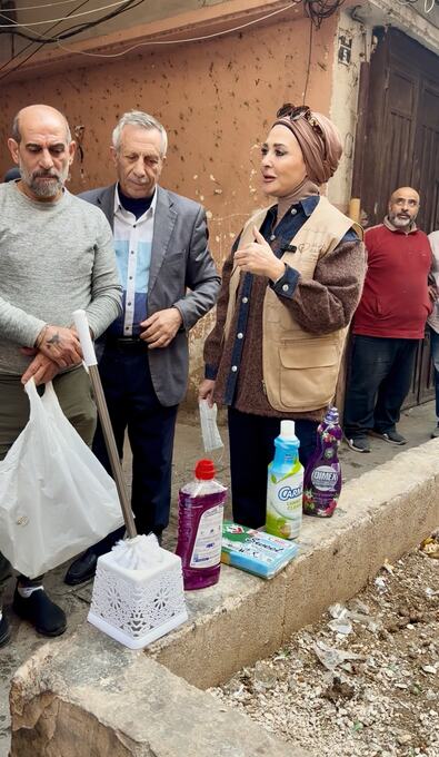 متطوعو حياة واحدة في الميدان