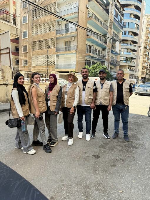 متطوعو حياة واحدة في الميدان