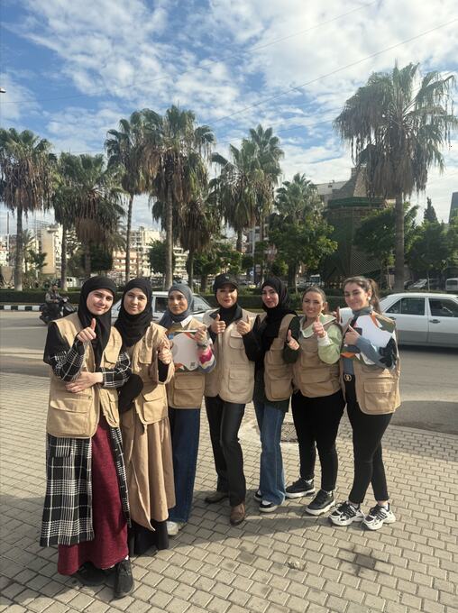 متطوعو حياة واحدة في الميدان